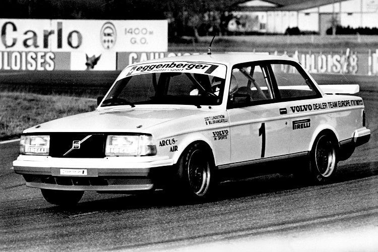 Auf den Tag genau (13.10.1985) gewann Volvo mit dem Modell 240 die Tourenwagen Europameisterschaft. (Foto: Volvo)
