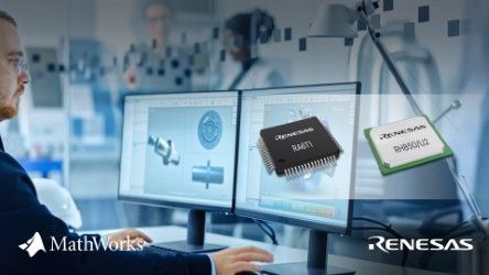 Schlanke Prozesse vom Modell bis zur Hardware: Die neue Integration von MathWorks und Renesas beschleunigt das Rapid Prototyping für komplexe Industrie- und Automotive-Anwendungen.(Bild:  MathWorks)