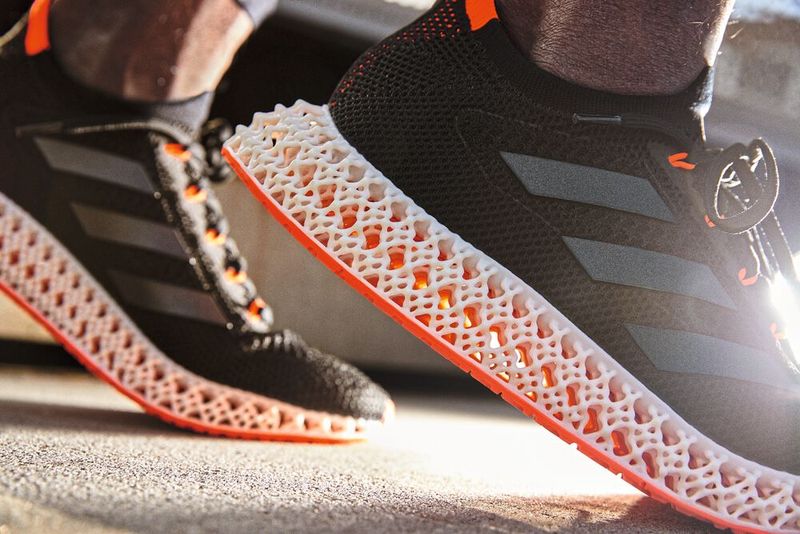 The Adidas/Carbon running shoes demonstrate how 3D printing enables success in the mass market. The 3D printed midsole made from Carbon EPU 44 contains 40 percent bio-based materials. (Image:Adidas)