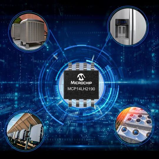 A 600V gate driver family supports controlled, efficient switching in high-voltage power electronics designs.(Source:  Microchip)