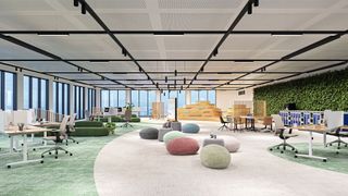 Licht am Arbeitsplatz: Die Anforderungen sind gestiegen. Ein richtiges Lichtmanagement entscheided über die Qualität des Arbeitsplatzes. (Bild: Trilux)