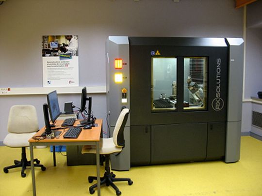Tomographe de métrologie. Tomographe de métrologie.