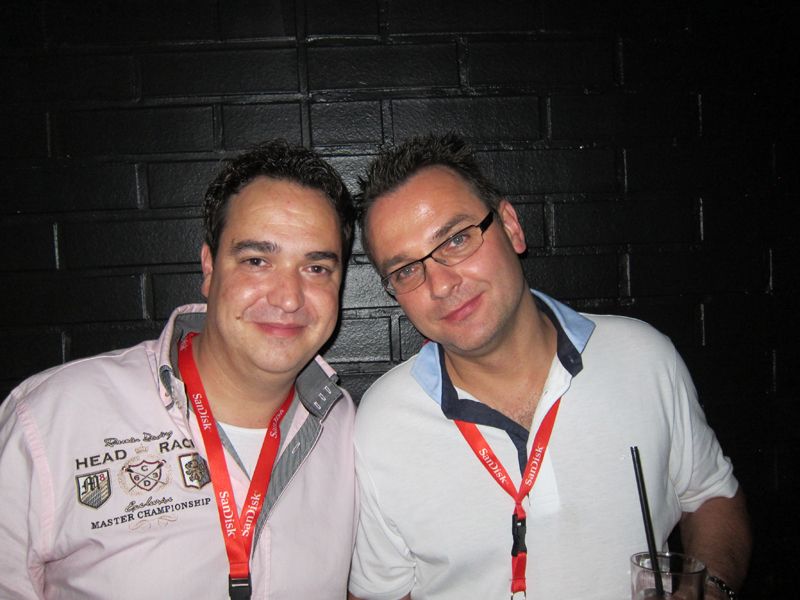 Sebastian Hill, (l.) S&K, und Gernot Sonnek, ActionIT (Bild: IT-BUSINESS)