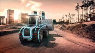 Gehört auch ins Portfolio: E-Bagger.  (Webasto)