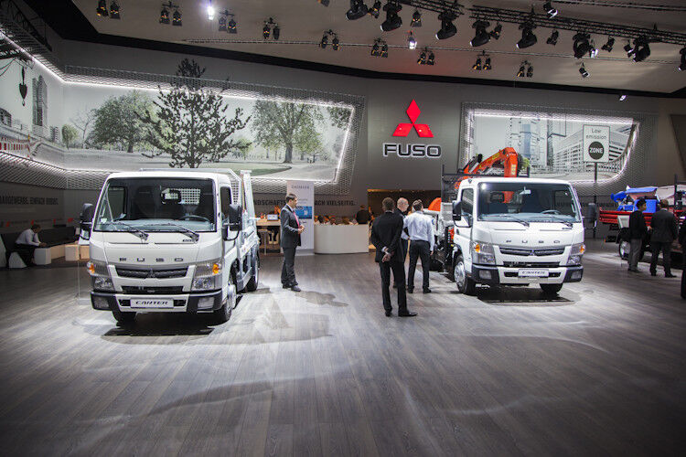 Die Daimler AG hält  89,29 Prozent an  Mitsubishi Fuso. (Foto: Suffner)