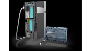 Sinamics Connect 300 ist ein IoT-Gateway mit eigener LAN-Anbindung. Mit der Plug-and-play-Lösung lassen sich Sinamics-LV-Umrichter in die IT-Welt einbinden. (Siemens)