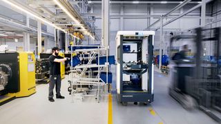 Jungheinrich ist schon länger am Roboterspezialisten Magazino beteiligt. Doch weil die Marktchancen für autonom agierende Logistikroboter stetig steigen, hat sich Jungheinrich dazu entschlossen, Magazino komplett zu übernehmen. (Bild: Magazino)