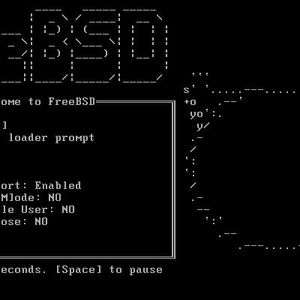 Der FreeBSD-Bootloader zeigt das Auswahlmenü für ACPI, Single-User-Modus und Verbose-Boot und steht am Anfang jeder Installation, die später als ZFS-basierter NAS-Host arbeitet.(Bild:  Joos)