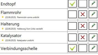 Mit der neuen Tabletlösung für die Direktannahme von Attribut lassen sich nicht nur Schäden, sondern auch Potenziale erfassen. (Foto: Attribut)