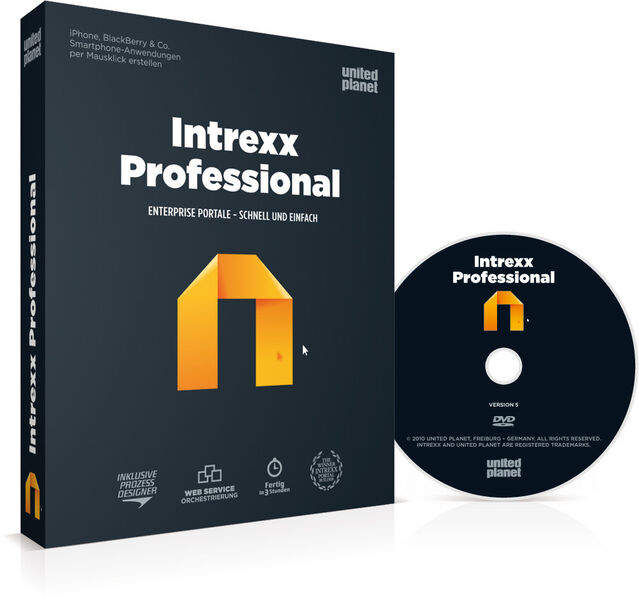 Intrexx' Professional mit DVD (Archiv: Vogel Business Media)