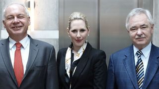 Die Contrinex-Geschäftsleitung:  Peter Heimlicher, Annette Heimlicher und Friedrich Keglowich (v.r.n.l.).  Bild: Contrinex (Archiv: Vogel Business Media)