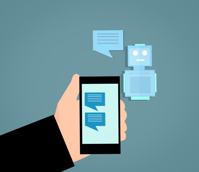 Platz 10: Chatbots, 13% Mit der zunehmenden Weiterentwicklung von Algorithmen und künstlicher Intelligenz entstehen neue Möglichkeiten der Kommunikation. So setzen bereits 13% der Unternehmen (sehr) häufig auf Chatbots. Wie sich der Büroalltag mit moderner Computertechnologie verändert, erfahren Sie im verlinkten Beitrag.    (Bild: Pixabay/mohamed_hassan)