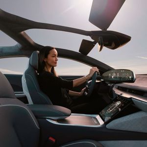 Der Lucid Air ist eine schicke Limousine der Elektro-Oberklasse.(Bild:  Lucid)