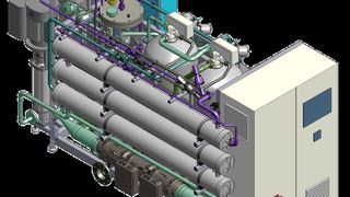 Im Vergleich zu konventionellen Systemen soll der optimierte Osmovision laut BWT jetzt durchschnittlich 13 % der Kosten pro Kubikmeter PW/HPW einsparen. (Bild: BWT)