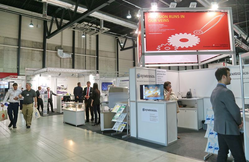 Die Swiss Medtech Expo 2015 in Luzern: 160 Aussteller aus den verschiedenen Bereichen der Medizintechnik zeigten ihre Lösungen und Spezialtechnologie den über 1500 Fachbesuchern. (Anne Richter, SMM)