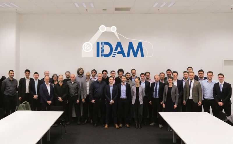 Consortium of the BMBF project IDAM at the kick-off event in Munich. (BMW Group)