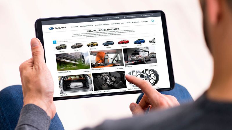 Subaru bündelt das Zubehör-Angebot seiner Handelspartner auf einer neuen Online-Plattform.
