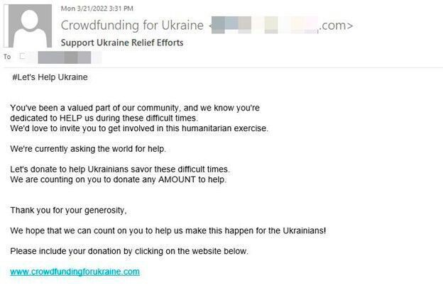 Gleich in mehreren Sprachen wenden sich die Betrüger hier an ihre Opfer. (Bild: Bitdefender)