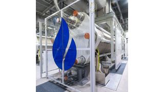 Die Inbetriebnahme der Pilotanlage setzt den Startschuss für den Ausbau des RWE-Standortes Lingen zu einem bedeutenden Wasserstoffstandort in Deutschland.  (Bild: RWE)