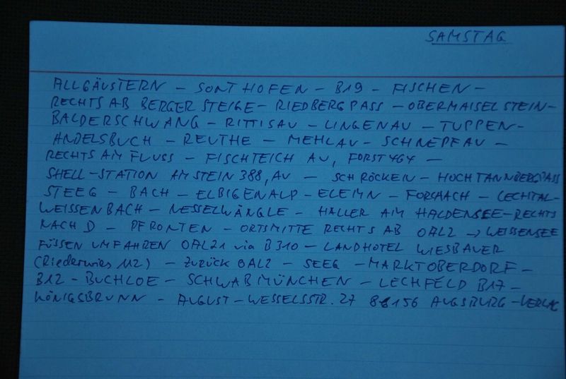 Da geht's lang. (Foto: Stephan Maderner)