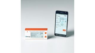 Eine eigens entwickelte App überträgt via Bluetooth die Einnahmeverordnung an die digitalisierte Faltschachtel. (August Faller)