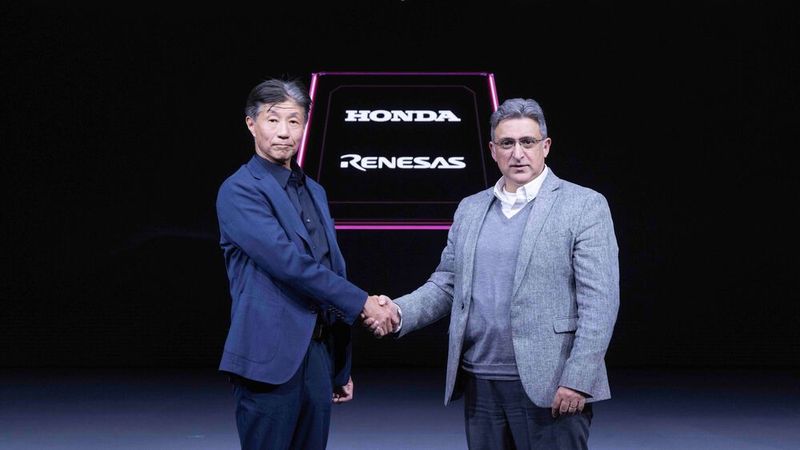 Die beiden Unternehmen Honda und Renesas wollen gemeinsam Prozessorsysteme für Zentralcomputer entwickeln.(Bild:  Honda)