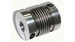 Bei der Metallbalgkupplung Typ 402 wird der Metallbalg aus Edelstahl mit Klemmnaben aus Aluminium verschweißt. (Bild: ÜV)