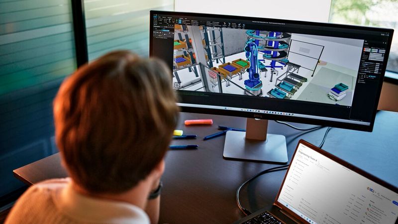 Mosaixx bietet Systemintegratoren und Ingenieuren Zugang zu einer breiten Palette von Lösungen für Fabrikhallen und Produktionsmaschinen.(Bild:  Visual Components / mosaixx)