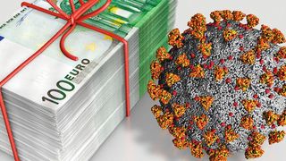 Der Staat hilft der Wirtschaft in der Coronakrise mit gigantischen Rettungspaketen. (© agrarmotive - stock.adobe.com)