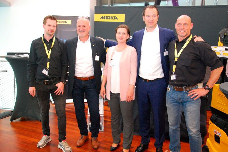 Wenn es ums schleifen geht ist Mirka immer der richtige Ansprechpartner. (Wenz)