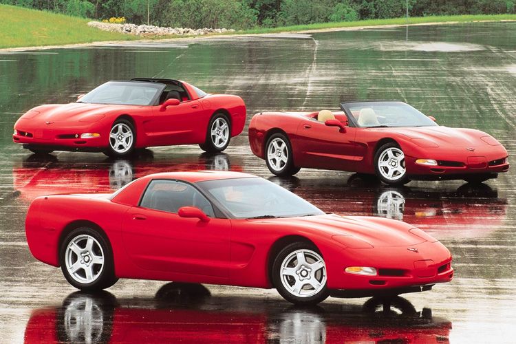 Corvette-Modellpalette von 1999  (Foto: Chevrolet)