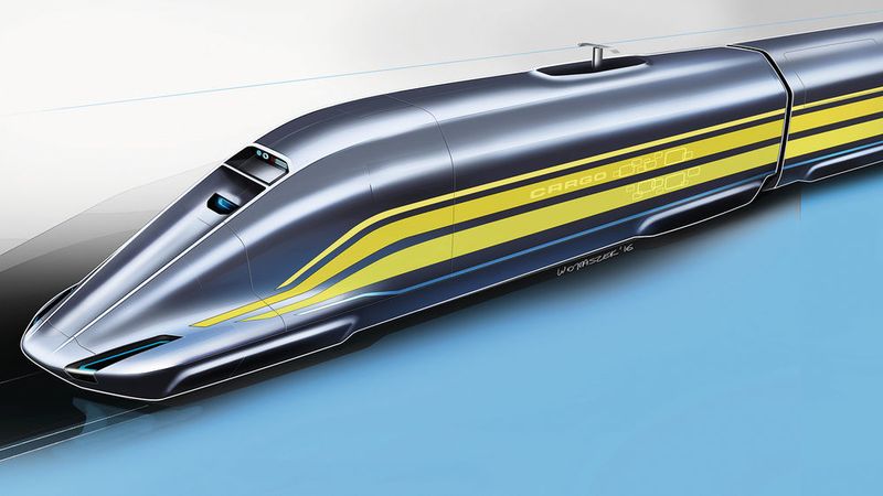 Der Güterzug des DLR soll komplett aerodynamisch verkleidet sein und damit auch Lärmemissionen senken. (DLR)