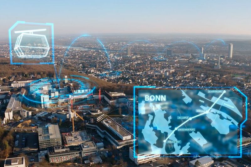 Die Digitalisierungslösungen des Secure Medical Campus sollen in den Smart-City-Ansatz der Stadt Bonn integriert werden