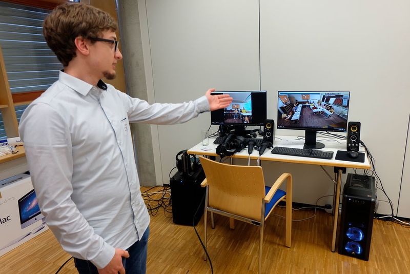 Classroom Management: Das virtuelle Klassenzimmer, erklärt vom Instruktor... (Bild: Schreier)