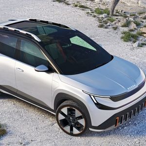 Der Skoda Epiq ist als A0-SUV konzipiert, mit viel Platz für Insassen und Gepäck. Kostenpunkt: 25.000 Euro.(Bild:  Skoda)