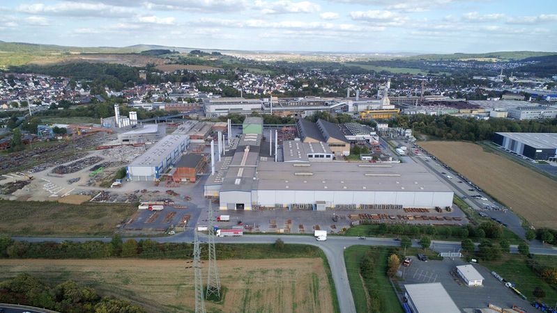 Luftbild von Buderus Edelstahl in Wetzlar.(Bild:  Buderus)