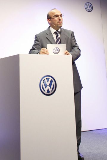 VW-Markenvorstand Christian Klingler sieht eine große Zukunft für Volkswagen in der Bundeshauptstadt. (Archiv: Vogel Business Media)