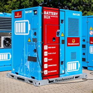 Emissionsfreie mobile Stromversorgung: Batteriespeicher-Serie „Battery Boxen“ von 15-600 kW(Bild:  ©Bredenoord GmbH)