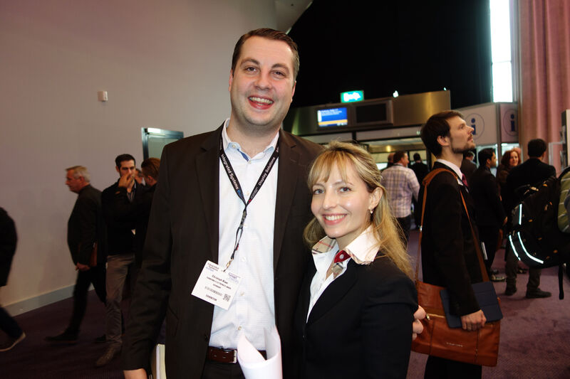 Christoph Klaar und Xenia Dolguschew, Samsung (Bild: IT-BUSINESS)