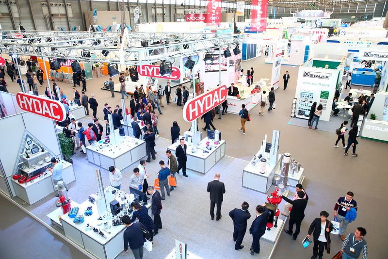 Die Deutsche Messe AG richtet über ihr Gemeinschaftsunternehmen Hannover Milano Fairs Shanghai Ltd. unter anderem die PTC Asia für die Antriebs- und Fluidtechnik aus. (PTC Asia)