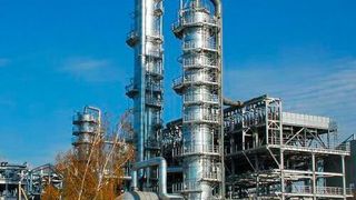 An existing Russian methanol plant based on the Topsoe technology, however much smaller than the planned 5400 MTPD plant. (Haldor Topsoe)