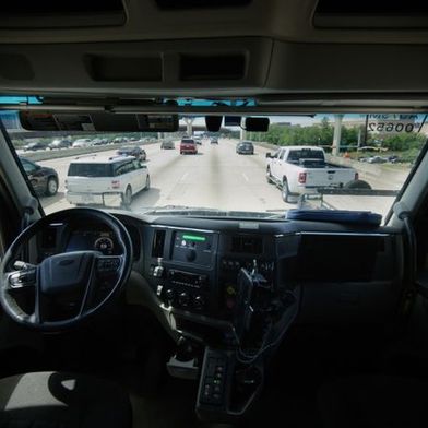 Aurora has put the first self-driving truck on the road.

 (Image:Aurora)