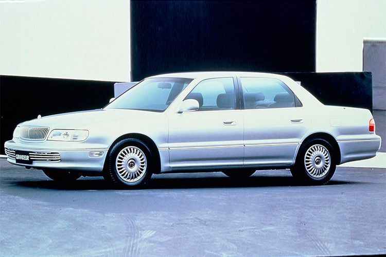 Mit dem Grandeur wagt sich Hyundai in die Oberklasse. Doch das seit 1986 produzierte Topmodell hatte es hierzulande schwer. (Hyundai)