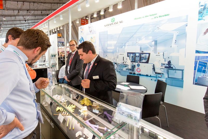 Der Swiss Pavilion auf der Medtec Europe. (Jonas Frey, Medical Cluster)