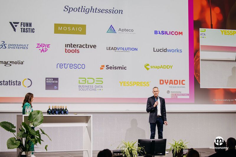 Impressionen der marconomy B2B Marketing Days 2023 (Bild: www.bkfotofilm.de – marconomy)