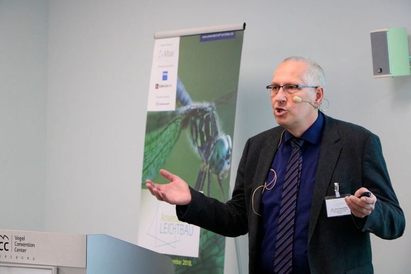 Dr.-Ing. Jens Standfuß vom Fraunhofer IWS gab einen Überblick zu den Fügetechnologien im Leichtbau. (K.Juschkat/konstruktionspraxis)