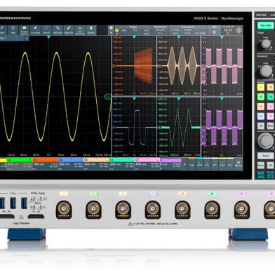 Die MXO-Oszilloskope von Rohde & Schwarz sind in die ATS-8000-Plattform integriert. (Bild: Rohde & Schwarz)