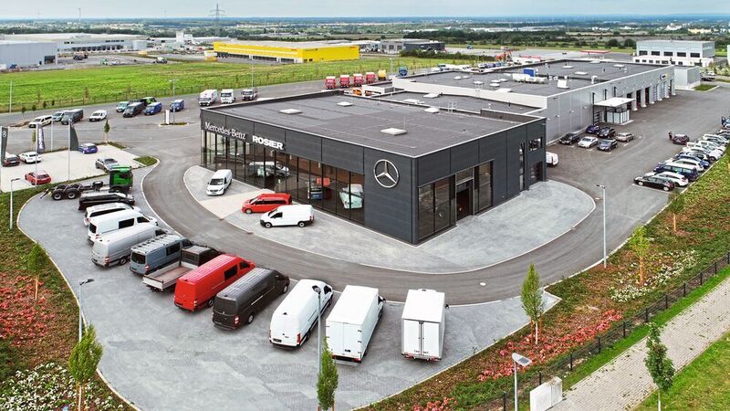 In Paderborn eröffnete Rosier im Sommer 2020 ein neues Nutzfahrzeugzentrum. (Rosier)
