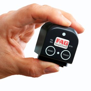 Zur Überwachung von Schwingung und weiterer Parameter stellt der «FAG-Smart-Check» eine innovative Lösung dar.