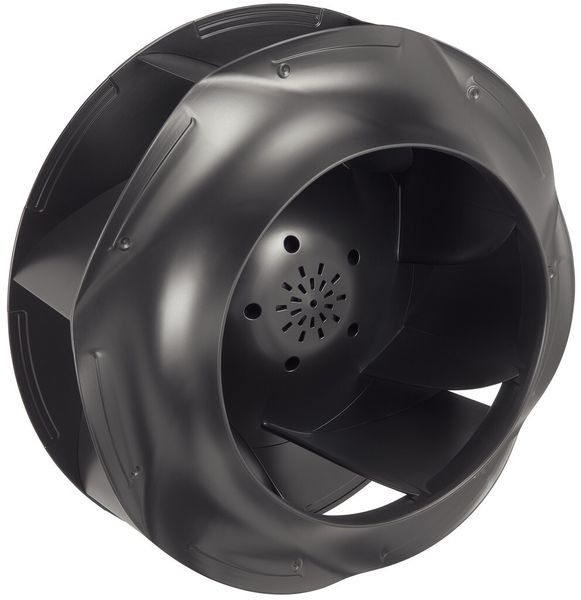 Mit Radical hat EBM-Papst 2011 nach eigenen Angaben einen neuen Standard für EC-Radialventilatoren definiert. Die Materialkombinationen erhöhen die Stabilität der strömungstechnisch optimierten Laufräder. (Bild: EBM-Papst)